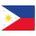 Blechschild "Flagge Philippinen" 40 x 30 cm Dekoschild Länderflagge