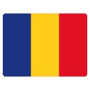 Blechschild "Flagge Rumänien" 40 x 30 cm...