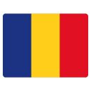Blechschild "Flagge Rumänien" 40 x 30 cm...