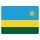 Blechschild "Flagge Ruanda" 40 x 30 cm Dekoschild Nationalflaggen