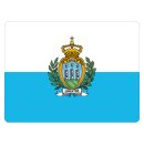 Blechschild "Flagge San Marino" 40 x 30 cm...
