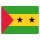 Blechschild "Flagge Sao Tome Principe Sao Tome Rusty Look" 40 x 30 cm Dekoschild Länderfahnen