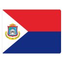 Blechschild "Flagge St. Maarten" 40 x 30 cm...