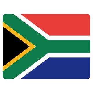 Blechschild "Flagge Südafrika" 40 x 30 cm Dekoschild Fahnen