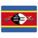 Blechschild "Flagge Eswatini" 40 x 30 cm...