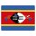 Blechschild "Flagge Eswatini" 40 x 30 cm Dekoschild Nationalflaggen