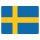 Blechschild "Flagge Schweden" 40 x 30 cm Dekoschild Länderfahnen
