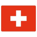 Blechschild "Flagge Schweiz" 40 x 30 cm...