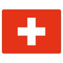 Blechschild "Flagge Schweiz" 40 x 30 cm...