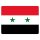 Blechschild "Flagge Syrien" 40 x 30 cm Dekoschild Länderflagge