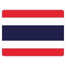 Blechschild "Flagge Thailand" 40 x 30 cm...