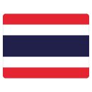 Blechschild "Flagge Thailand" 40 x 30 cm...