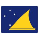 Blechschild "Flagge Tokelau" 40 x 30 cm...