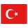 Blechschild "Flagge Türkei" 40 x 30 cm Dekoschild Nationalflaggen