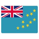 Blechschild "Flagge Tuvalu" 40 x 30 cm...