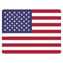 Blechschild "Flagge Vereinigte Staaten" 40 x 30...
