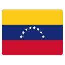 Blechschild "Flagge Venezuela" 40 x 30 cm...