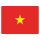 Blechschild "Flagge Vietnams" 40 x 30 cm Dekoschild Länderflagge