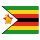 Blechschild "Flagge Simbabwe" 40 x 30 cm Dekoschild Fahnen