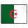 Blechschild "Flagge Algerien Retro" 40 x 30 cm Dekoschild Länderflagge