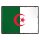 Blechschild "Flagge Algerien Retro" 40 x 30 cm Dekoschild Länderflagge