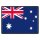 Blechschild "Flagge Australien Retro" 40 x 30 cm Dekoschild Länderfahnen