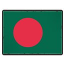 Blechschild "Flagge Bangladesch Retro" 40 x 30...