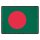 Blechschild "Flagge Bangladesch Retro" 40 x 30 cm Dekoschild Nationalflaggen