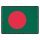 Blechschild "Flagge Bangladesch Retro" 40 x 30 cm Dekoschild Nationalflaggen