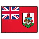 Blechschild "Flagge Bermuda Retro" 40 x 30 cm...