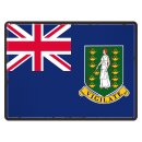 Blechschild "Flagge Britische Jungferninseln...