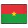 Blechschild "Flagge Burkina Faso Retro" 40 x 30 cm Dekoschild Nationalflaggen