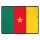 Blechschild "Flagge Kamerun Retro" 40 x 30 cm Dekoschild Länderflagge