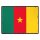 Blechschild "Flagge Kamerun Retro" 40 x 30 cm Dekoschild Länderflagge