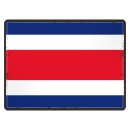 Blechschild "Flagge Costa Rica Retro" 40 x 30...