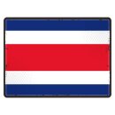 Blechschild "Flagge Costa Rica Retro" 40 x 30...