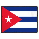 Blechschild "Flagge Kuba Retro" 40 x 30 cm...