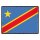 Blechschild "Flagge Demokratische Republik Kongo Retro" 40 x 30 cm Dekoschild Demokratische Republik Kongo Flagge