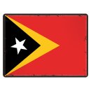 Blechschild "Flagge Osttimor Retro" 40 x 30 cm...