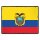 Blechschild "Flagge Ecuador Retro" 40 x 30 cm Dekoschild Länderflagge