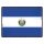 Blechschild "Flagge El Salvador Retro" 40 x 30 cm Dekoschild Nationalflaggen