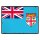 Blechschild "Flagge Fidschi Retro" 40 x 30 cm Dekoschild Länderflagge