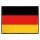 Blechschild "Flagge Deutschland Retro" 40 x 30 cm Dekoschild Nationalflaggen