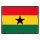 Blechschild "Flagge Ghana Retro" 40 x 30 cm Dekoschild Länderfahnen