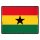 Blechschild "Flagge Ghana Retro" 40 x 30 cm Dekoschild Länderfahnen