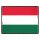 Blechschild "Flagge Ungarn Retro" 40 x 30 cm Dekoschild Länderfahnen