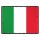 Blechschild "Flagge Italien Retro" 40 x 30 cm Dekoschild Nationalflaggen