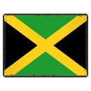 Blechschild "Flagge Jamaika Retro" 40 x 30 cm...