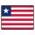 Blechschild "Flagge Liberia Retro" 40 x 30 cm Dekoschild Fahnen