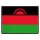 Blechschild "Flagge Malawi Retro" 40 x 30 cm Dekoschild Länderflagge